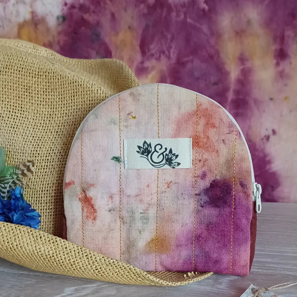 La Trousse demi-ronde Crocus et Colchique
