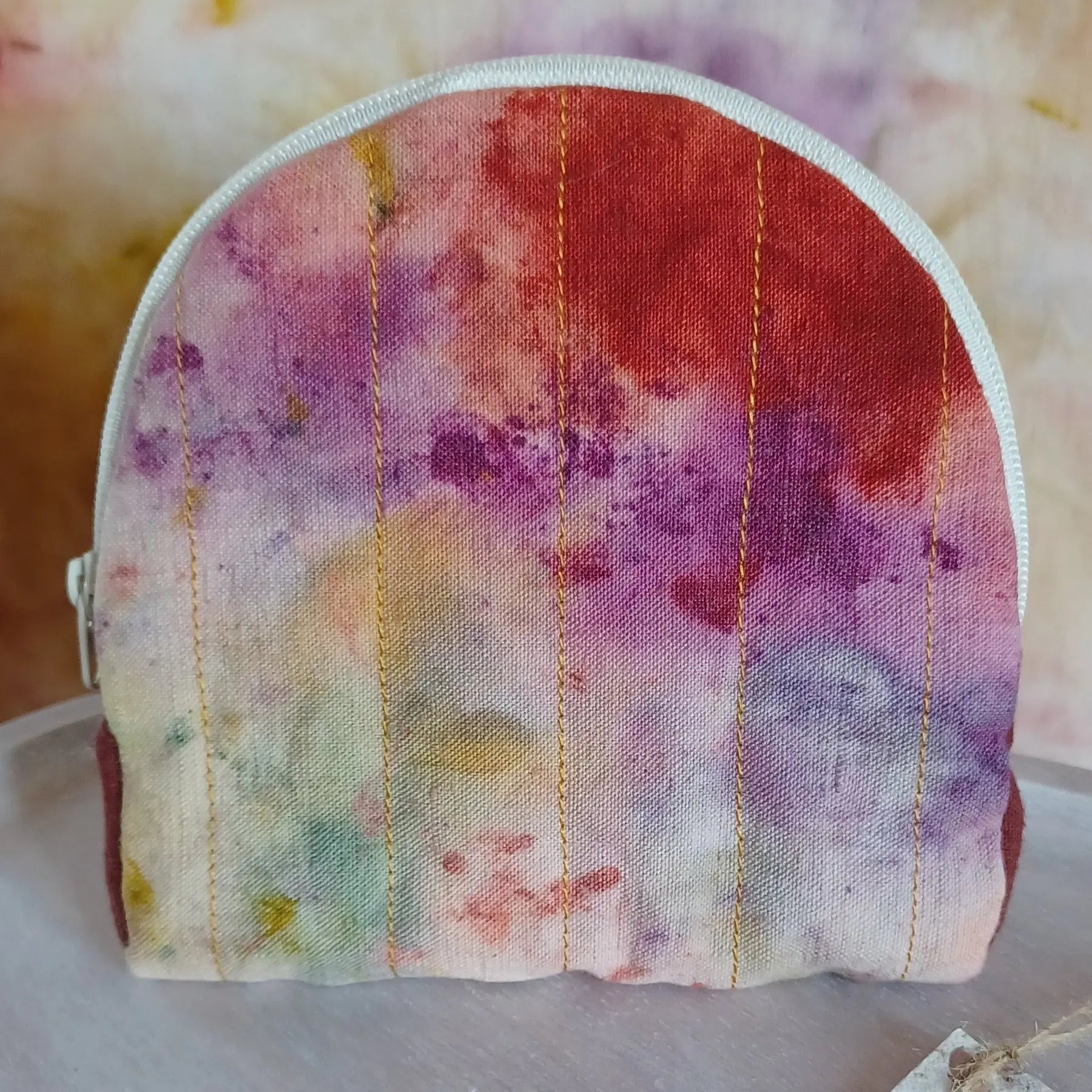 La Trousse demi-ronde Crocus et Colchique