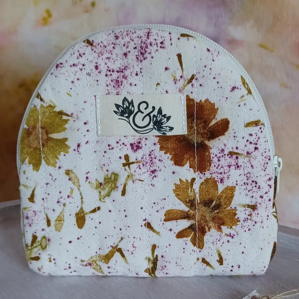 La Trousse demi-ronde Crocus et Colchique